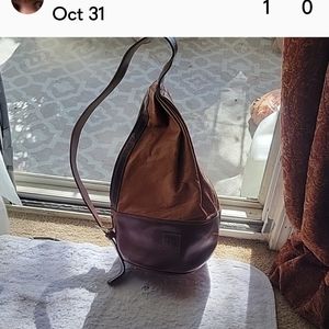 Over the shoulder FRYE LEATHER BAG.